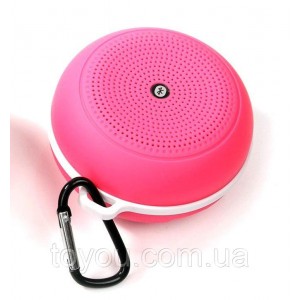 Міні-Колонка Bluetooth UBS-Y3 SuperBass для Android/ iPhone/ iPad/ iPod. Рожевий