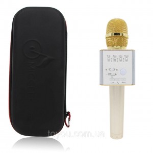 Микрофон Bluetooth-Караоке Micgeek Q9i + подарочный чехол