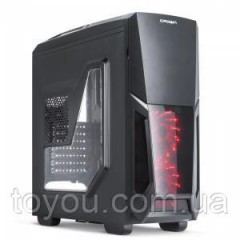 Корпус игровой CROWN CMC-GS04 650W + USB 3.0 + 2 вентилятора з подсветкой