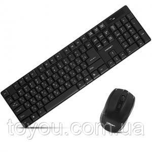 Бездротовий набір клавіатура і миша CROWN СММК-954W