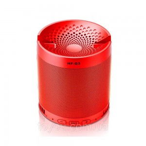 Мини-Колонка Bluetooth UBS-03 для Android/ iPhone/ iPad/ iPod. 5W Красный