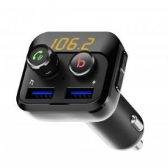 FM-трансмітер Grand-X 98GRX MegaBass, Bluetooth V5.0, Hands Free, MicroSD, 2USB 1A+2,4 A