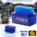 Автомобільний сканер OBD2 адаптер ELM327 mini Bluetooth Android + CD в комплекті