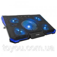 Охолоджуюча підставка під ноутбук CROWN CMLS-K331 Blue