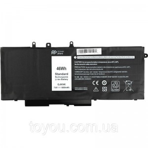 Аккумулятор PowerPlant для ноутбуков DELL Latitude E5580 (GJKNX) 7.6V 6000mAh