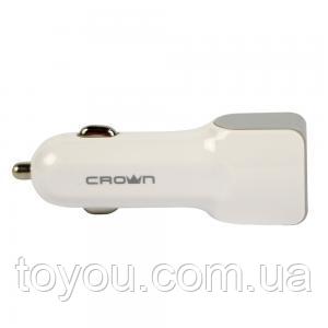 Автомобільний зарядний пристрій для iPhone CROWN CMСC-003
