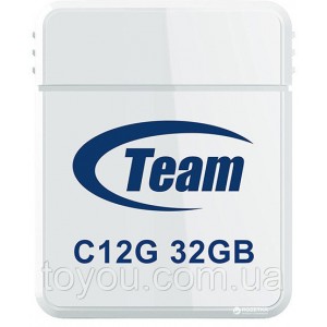 USB Флеш-накопитель 16GB Team C12G мини Белый