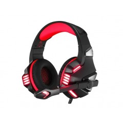 Игровые наушники накладные проводные с микрофоном и подсветкой JC-168