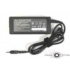Блок питания для ноутбуков PowerPlant ASUS 220V, 19.5V 60W 3.08A (3.0*1.1)