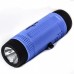 Мини-Колонка Bluetooth Zealot S1 LED + фонарик для велосипеда