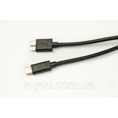 Кабель PowerPlant USB Type-C - USB 3.0 High Speed Micro, 1.5 м Кабель PowerPlant USB Type-C - USB 3.0 High Speed Micro, 1.5 м