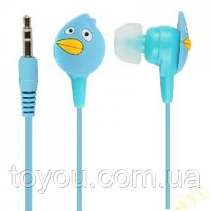 Навушники Angry Birds In-Ear Сині