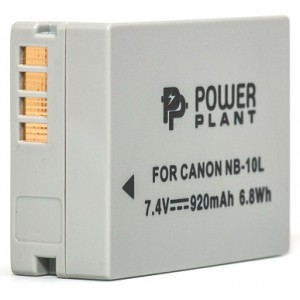 Аккумулятор PowerPlant Canon NB-10L 920mAh