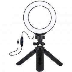 Кольцевая USB LED лампа Puluz PKT3058B 4.7