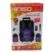 Портативна Колонка Караоке з Bluetooth Kimiso QS-4811 BIG LED, пульт + мікрофон M1