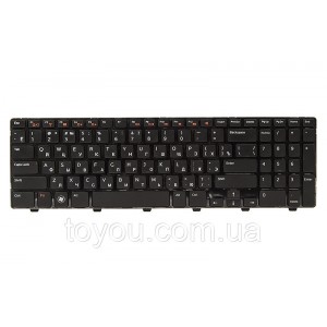 Клавіатура для ноутбука DELL Inspiron 15R: N5110, M5110 чорний, чорний кадр