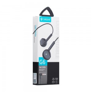 Навушники-гарнітура Celebrat G6 з мікрофоном