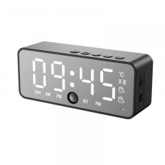 Мини-Колонка Bluetooth Kimiso K11 LED CLOCK с будильником.
