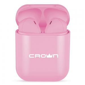BLUETOOTH навушники CROWN CMTWS-5005 Pink