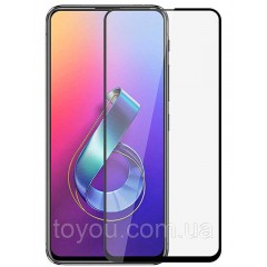 Защитное стекло Full screen PowerPlant для Asus Zenfone 6 (2019), Black