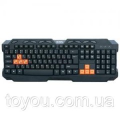Клавіатура SVEN 9700 CHALLENGE BLACK, USB