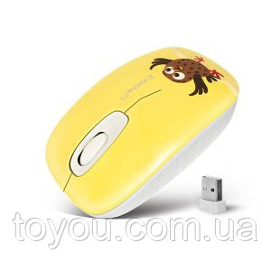 Бездротова миша CROWN CMM-923W (yellow)