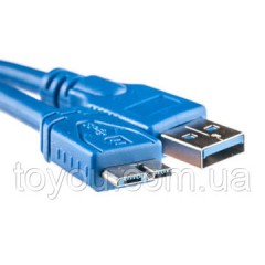 Кабель PowerPlant USB 3.0 AM - Micro,1.5м