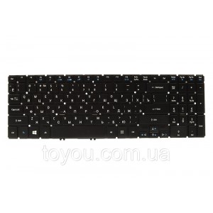 Клавіатура для ноутбука ACER Aspire V5-552, V5-573 підсвічування клавіш, чорний, без кадру