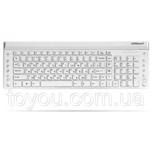 Беспроводной  набор клавиатура и мышь CMMK-950W (black) Белый