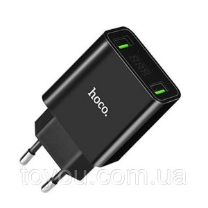 Зарядний пристрій USB мережеве HOCO USB AC Adapter 2.4 A
