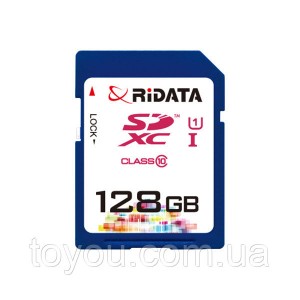 Карта пам'яті RiDATA SDXC 128GB Class 10 UHS-I