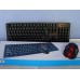 Беспроводная клавиатура + мышка HK6500 + Кириллица