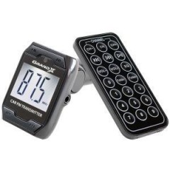 FM- трансмітер Grand-X CUFM71GRX, AUX, USB 0,5A, SD card, 3,5mm mini-jack