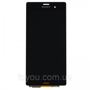 Дисплейный модуль (экран) для Sony Xperia Z3, черный