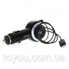 Автомобільний зарядний пристрій для iPhone CROWN CMDC-IP5-014