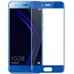 Захисне скло Full screen PowerPlant для Huawei Honor 9 Blue