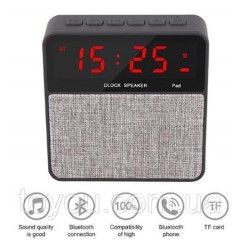 Мини-Колонка UBS-271 LED CLOCK с будильником.