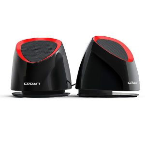 Акустическая система 2.0 CROWN CMS-279  Black and red