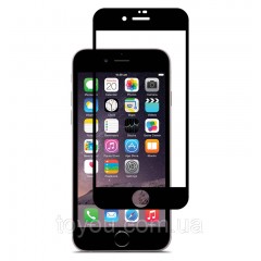 Защитное стекло Full screen PowerPlant для Apple iPhone 7 Plus, Black