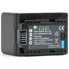 Аккумулятор PowerPlant Canon BP-727 Chip 2685mAh