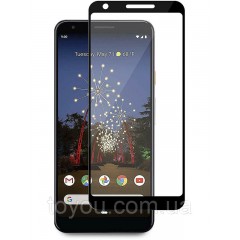 Захисне скло Full screen PowerPlant для Google Pixel 3a XL, Black