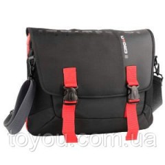 Сумка для ноутбука CROWN CMCCH-3315BR (Harmony Series) black and red 15,6