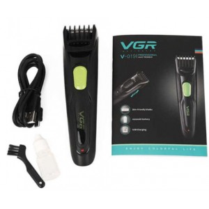 Аккумуляторная машинка для стрижки волос VGR V-019 Professional Black 5 Вт