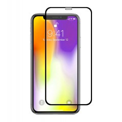 Защитное стекло Full screen PowerPlant для Apple iPhone XS, Black