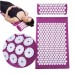 Масажний ортопедичний килимок з подушкою Acupressure Mat Ортопедический массажный коврик 65 см*41 см