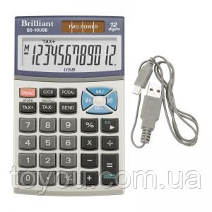 Калькулятор Brilliant BS-10USB 