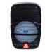 Портативна Колонка Караоке з Bluetooth UBS-008BT BIG LED, пульт + радіомікрофон