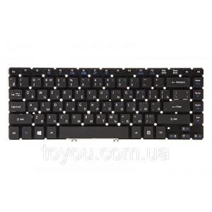Клавіатура для ноутбука ACER Aspire V5-471 чорний, без кадру