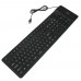 Проводная силиконовая клавиатура UKS-02 Flexible с циферным блоком