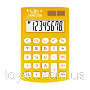 Калькулятор Brilliant BS-200 XYL